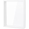OLYCRAFT 21x6x26cm Rectangle Shadow Box Wood Shadow Box Display Case ...