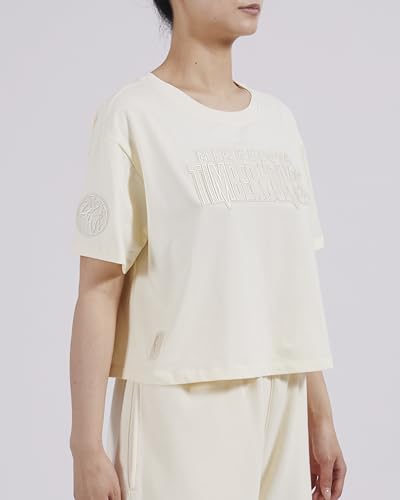 Image of Pro Standard NBA Womens Womens NBA Neutral Cotton Short Sleeve Boxy Tee