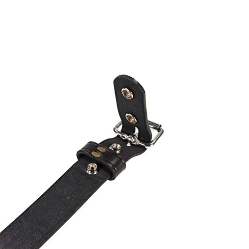 The Old Timer - Heavy Duty 14 oz. Leather, Basketweave Embossed, Concealed Carry CCW Gun Belt, Handmade in the USA4