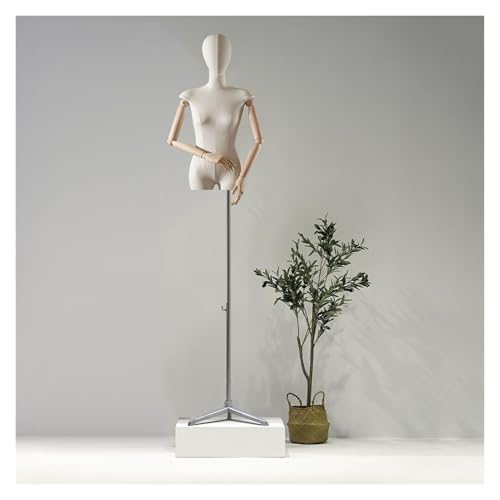 Buste de mannequin féminin réglable pour présentation de mode