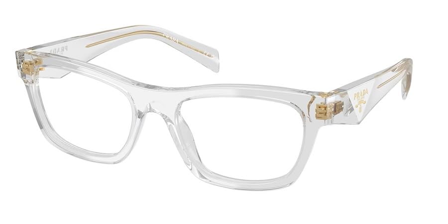 Prada Tortoise Rectangular Eyeglasses