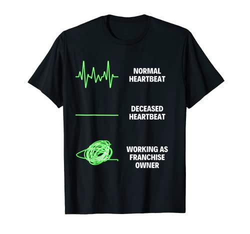Propietario de franquicia de empresa Camiseta