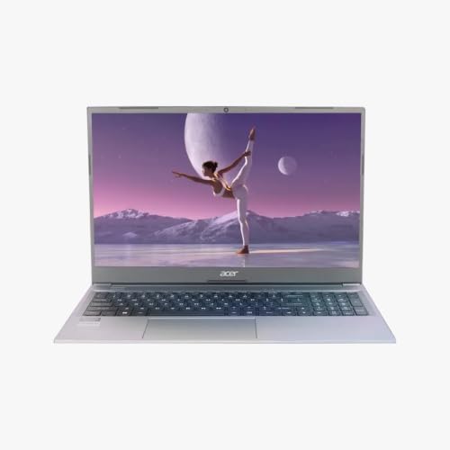 Image of Acer Aspire Lite Intel Core 3-100U Processor, 8GB RAM /256GB SSD, 15.6 inch /39.62 cm, FHD IPS Display,Win 11 Home, Steel Grey, 1.59Kg, AL15-53, Thin and Light Laptop