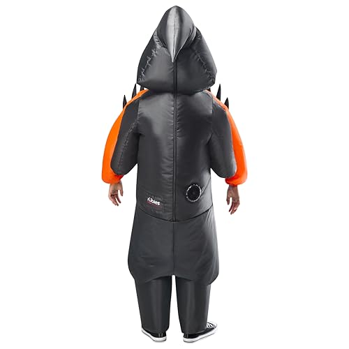 Disfraz Inflable Grim Reaper para Niños, Talla Única miniatura 4