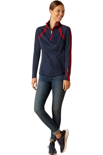 Image of ARIAT Women's Sunstopper 3.0 1 /4 Zip Baselayer