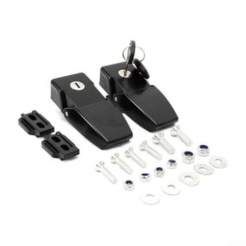 Loquet de capot avec clés pour Jeep Wrangler idéal pour le bivouac et le tout-terrain