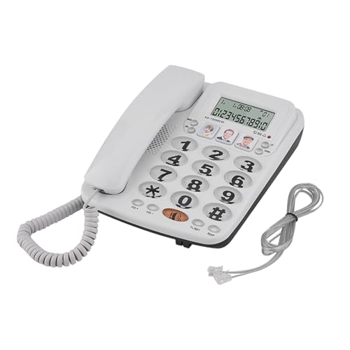 Teléfono Fijo con Cable y Contestadora miniatura 6