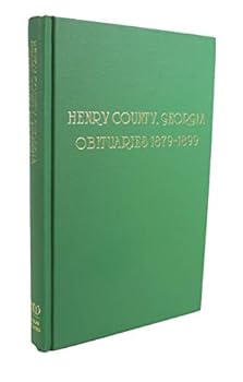 Unknown Binding Henry County, Georgia, obituaries, [dates] Book