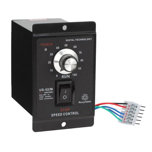 Controlador de velocidad para motor con regulación precisa y suave de 120W