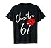 Chapitre 67 ans joyeux anniversaire Nées en 1955 T-Shirt