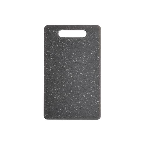 Small Black Chopping Board Black Granite Look Cutting Board Mini Cutting Boards Non-Slip Dishwasher Safe Easy Grip Handle for Slicing Vegetables Fruit Meat and Cheese