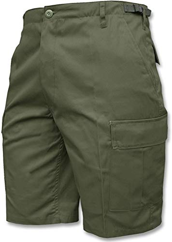 Mil-Tec Herren Shorts-11401001 Shorts, Oliv, L EU