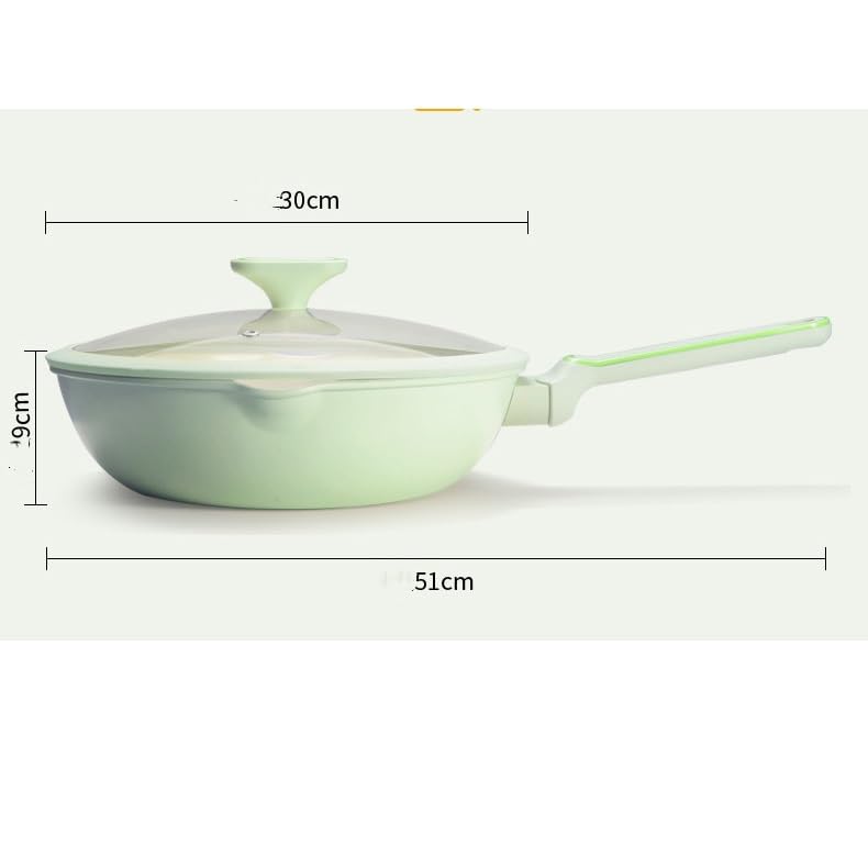Wok chino sin recubrimiento con fondo redondo 30 cm miniatura 2