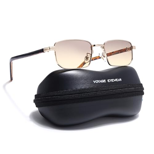 Image of Voyage Rectangle Polarized Sunglasses for Men & Women