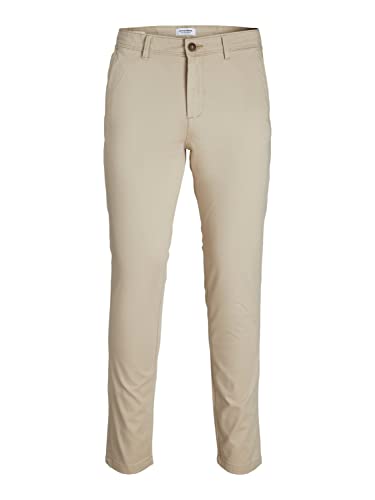 JACK & JONES Herren Jpstmarco Jjbowie Noos Chino Hose Oxford Tan 32W / 32L