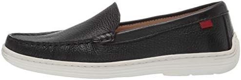 Marc Joseph New York Unisex Genuine Leather Boys/Girls Casual Comfort Slip On Moccasin Venetian Loafer Driving Style Grainy/Black Sole, 12 M US Little Kid | Image 7
