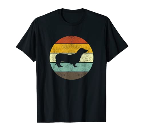 Camiseta de perro salchicha retro vintage para regalo Camiseta