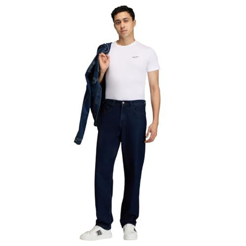 Image of Pepe Jeans Men's Jeans | Relaxed Fit | Mid Rise