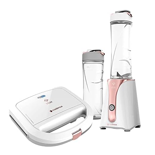 Kit Cadence Dream Rosé Gold - Blender e Sanduicheira - 220V
