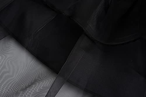 Akokvlar AK-BLACK-W-DRESS Costume Dress For Girls Wig Belt Earrings Socks Dress Up Suit  thumb #6