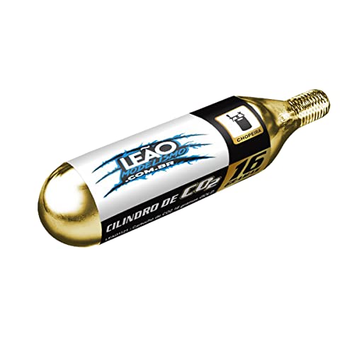 Kit 10x Cápsula Co2 Cilindro 16g Chopp Cerveja Para Chopeira