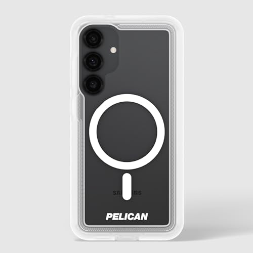 Pelican Voyager Samsung Galaxy S25 Plus Case - Rugged Phone Case - Clear - image 7