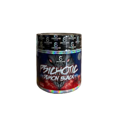 Psichotic Demon Black - 300g Fruit Punch - Demons Lab (Embalagem pode variar)