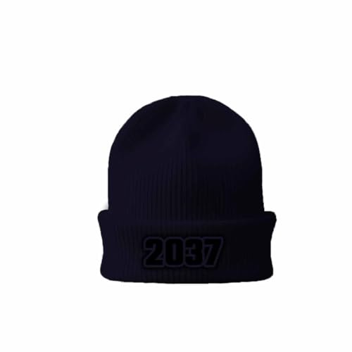 Beanie marine 2037 style vintage pour homme et femme bonnet à revers