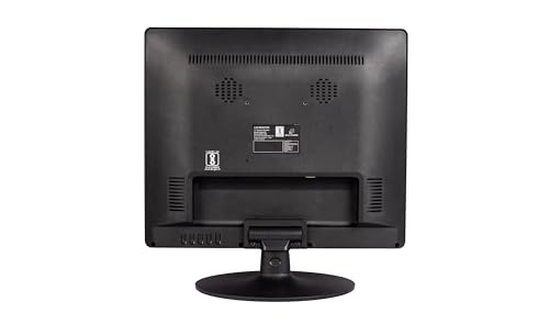 Image of Blue Feather BM17HD 17 inch HD LED Monitor, (1080x1024) Auto-Resolution Pixels, 5ms Response, HDMI /VGA Ports, Wall Mountable Monitor (Black)