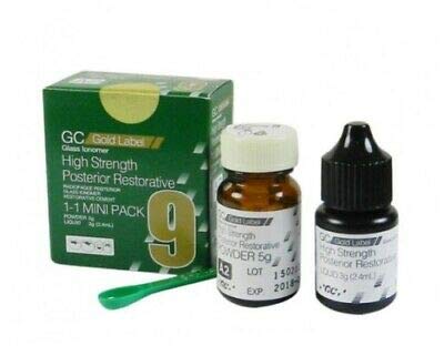 Agarwals Gold Label Gc 9 Glass Ionomer High Strength Posterior Restorative Cement Mini Pack Amazon In Health Personal Care