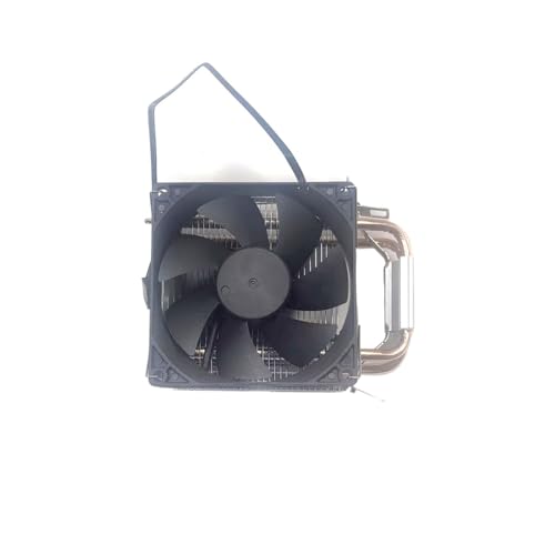 IPZRKJRPF Enfriador de CPU for computadora de Escritorio con Tubo de Cobre Doble de 9 cm Compatible con Las Series 115x/1366/1700