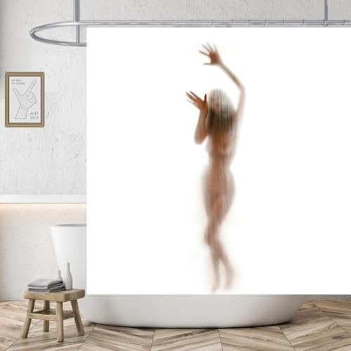 Rideau de douche idéal pour la plage ou décoration de salle de bain - 2