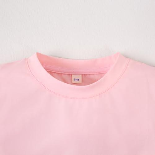Image of Magic Park 6M-14Y Baby Short Long Sleeve Tee Tops Toddler T-Shirt Kids Solid Color Shirts Boys Girls Casual Blouse