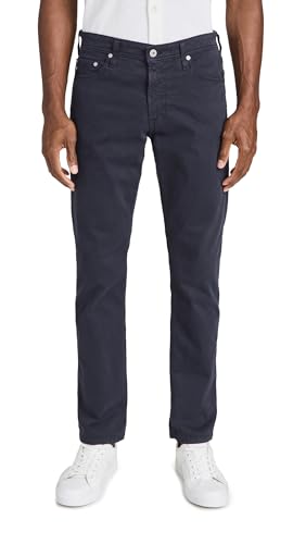 Image of AG Adriano Goldschmied Men's The Graduate Tailored Straight SUD Sueded Stretch Sateen 32 inch