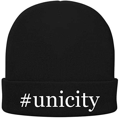#Unicity - Hashtag Soft Adult Beanie Cap, Black, One Size