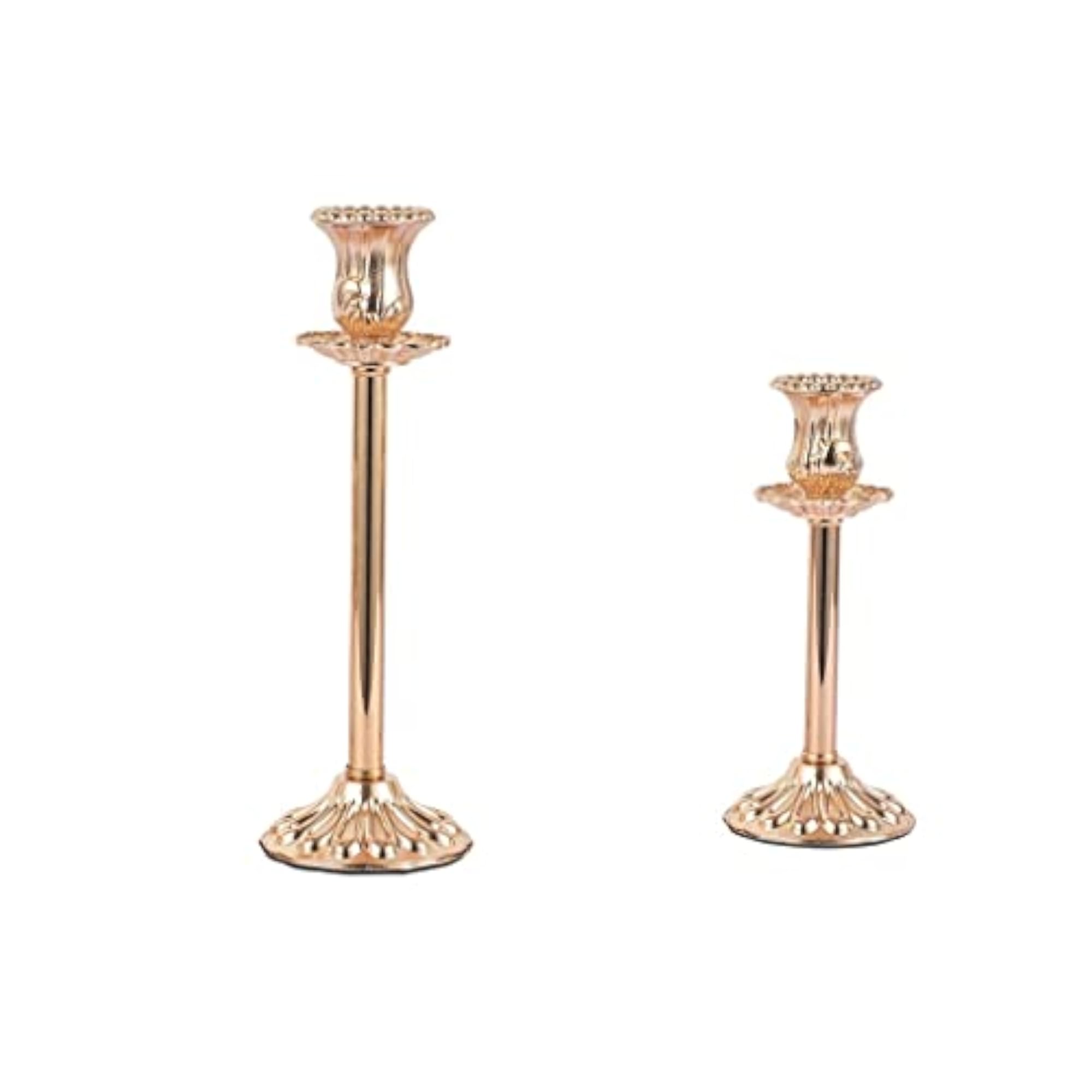 2pcs Stable Pillar Candle Holders, Wedding Decorations