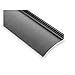 Pemko Aluminum Door Bottoms Overhead Rain Top Drip, Clear Anodized, 2-1/2”W x 52"L x 5/8”H