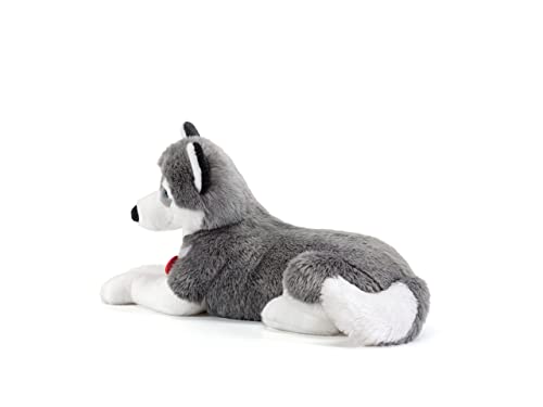 Trudi Husky Marcus Hund Plüschtier Spiel, Weihnachts- und Geburtstagsgeschenk | 26x33x60cm Grosse XL | Klassische Plüschhunde | Modell 22274