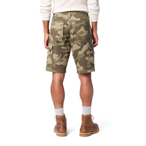 Levi Strauss Signature Gold Men's Ultimate Cargo Shorts (Available in Big & Tall), (New) Olive Earth Camo, 38 - Image 3