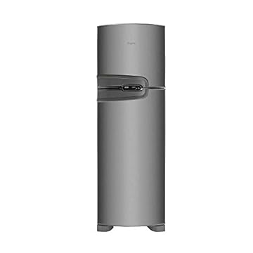 Geladeira Consul Frost Free Duplex 386 litros cor Inox com Prateleiras Altura Flex - 220V