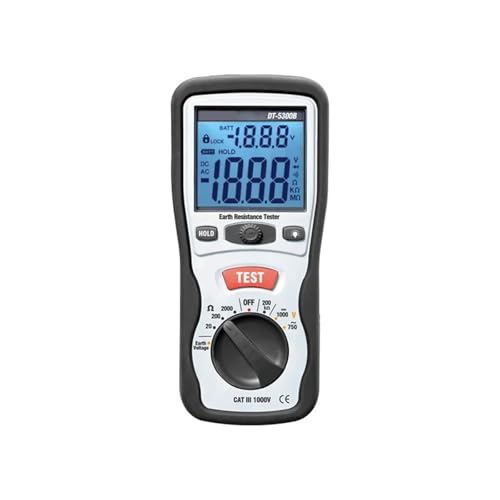 DT-5300B デジタル絶縁抵抗計 メガオーム計 接地抵抗計 AC/DC 電流および電圧計 試験装置