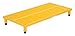 Vestil AHW-L-2448 Adjustable Work-Mate Stand with Serrated Deck, Steel, 48" Length x 24" Width Deck, 500 lbs Capacity, 5" - 8" Height Range, Yellow