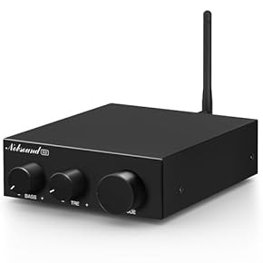 ⭐超美品⭐ブルートゥースステレオ AVサラウンドアンプ リモコン付き USB Amazon.co.jp: パワーアンプ - オーディオ: 家電＆カメラ