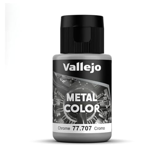 Vallejo Chrome Metal Color 32ml Paint