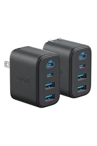 Anker Zolo Charger (50W, 4 Ports) 2個セット ブラック