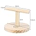 IEUDNS Bird Training Stand Parrot Perch Stand Wooden Exercise Playing Standing Interact Desktop Portable Parrot Playstand Cockatiels