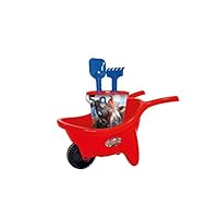 Kids Disney Plastic Wheelbarrow Beach Bucket Play Toy Set Sandbox