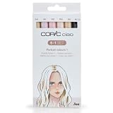 COPIC CZ22075552 - Rotuladores de punta fina (5 unidades), multicolor