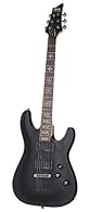 SCHECTER DEMON 6 SATIN BLACK Electric guitars Metal modern Brand: Schecter Product type: GUITARS Nickel,Black