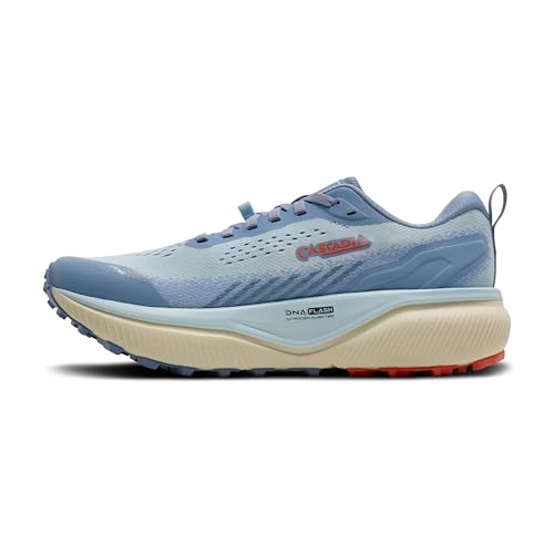 Brooks Women’s Cascadia 20 Trail Running Shoe - Nantucket/Blue/Tigerlily - 11 Medium by Brooks - Used condition - Image 5